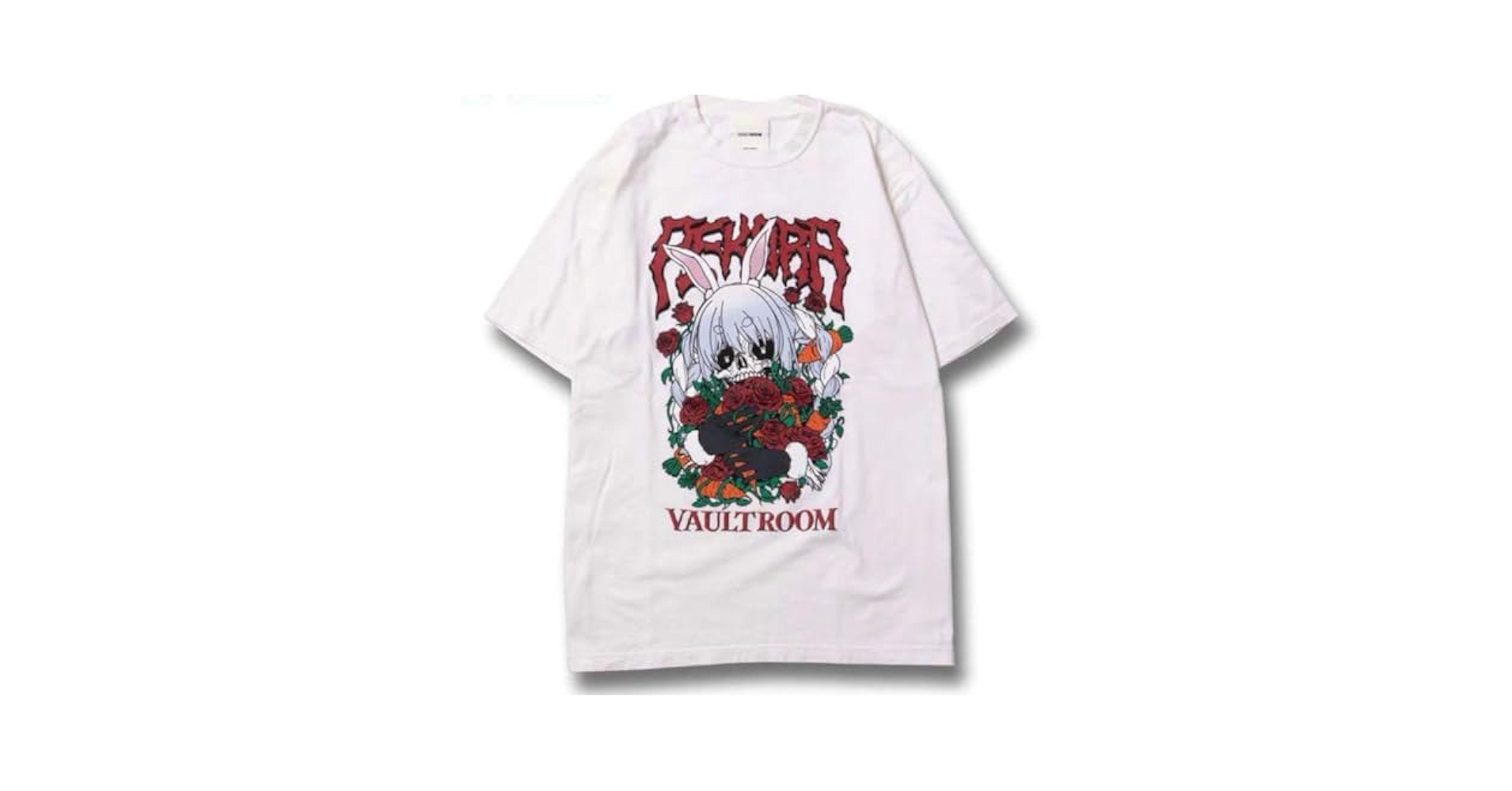 Amazon.co.jp: vaultroom × 兎田ぺこら SKULL PEKORA TEE XL